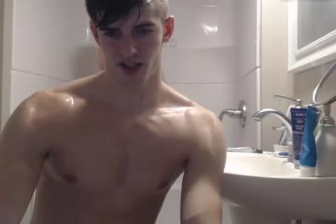2 tasty Bi dudes Have joy And Have together A fine Shower
