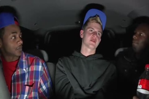 Sam Tyson Handles Two dark penises