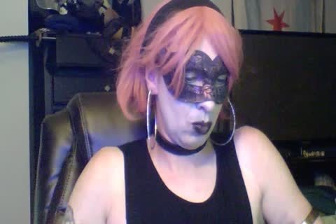 lusty Dancing Goth CD cam Show (part two Of two)
