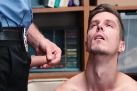 Tall fellow Took It Up The wazoo For Stealing