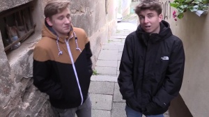 amateur boyz get hammered by a stranger for cash