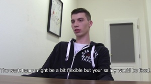 Czech twink with lusty lean body acquires boner