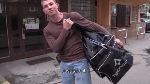 Sporty Slovakian lad got plowed