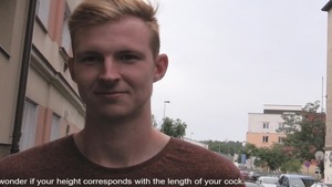 Tatted-up man taking a chunky weenie in his taut a-gap