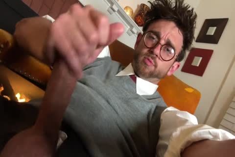 Harry Potter Pulls Out His big 10-Pounder After Magic Lessons