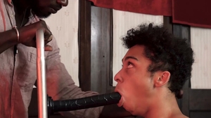 Black Godz: Devin Trez first time stretching scene