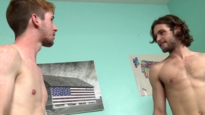 Cock Virgins: Athletic college dude craving ramming hard