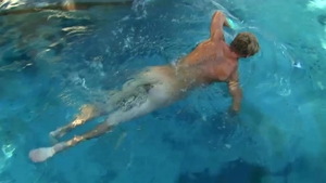 Next Door Male: A distraction worth having: Gavin's solo swim